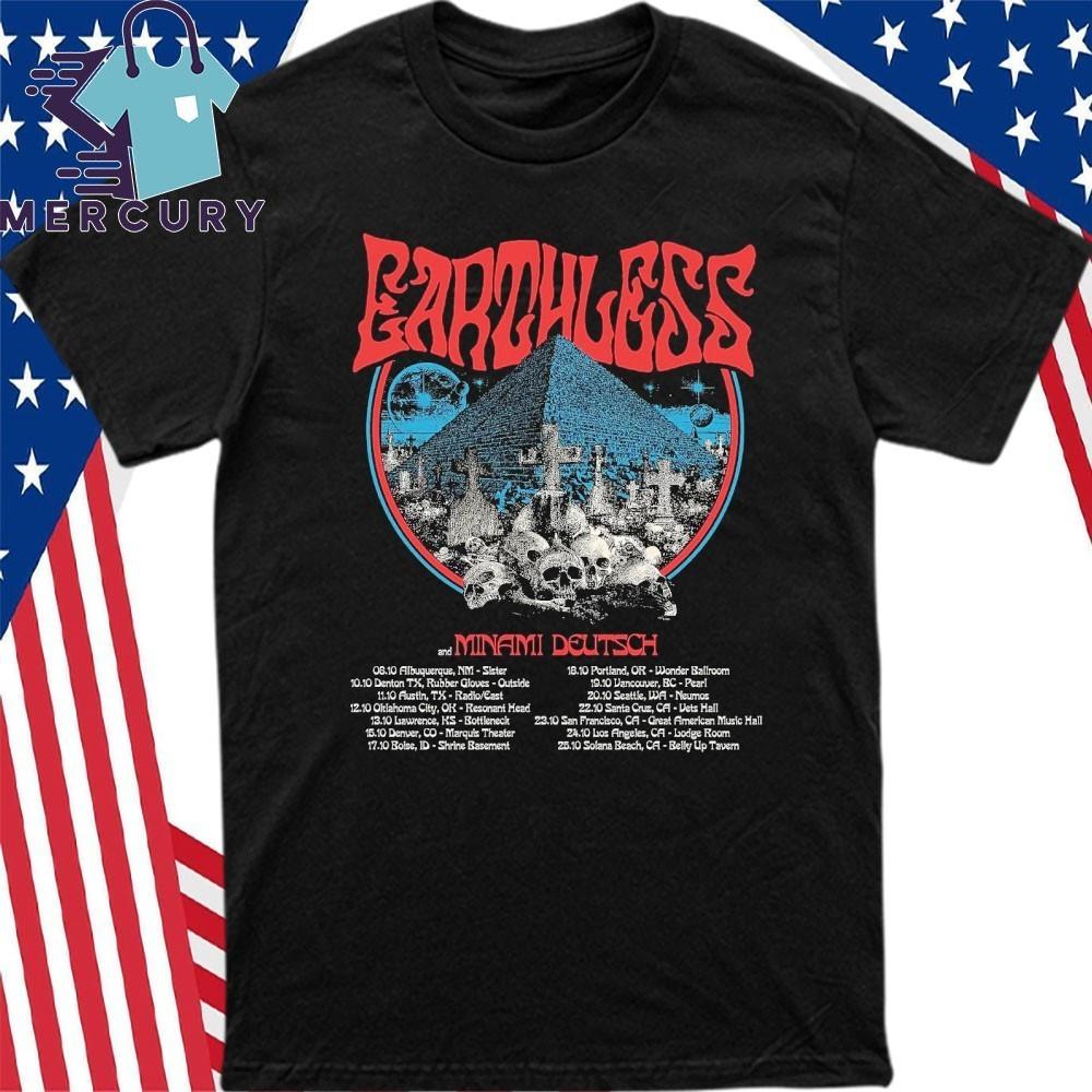 

Earthless 2025 West Coast Tour Shirt Unisex T-Shirt XL