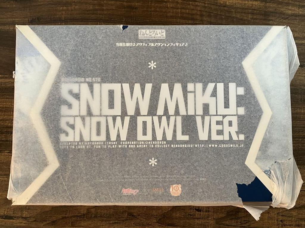 [USED] Figma & Nendoroid Snow Miku 2016 (Snow Owl Ver.)