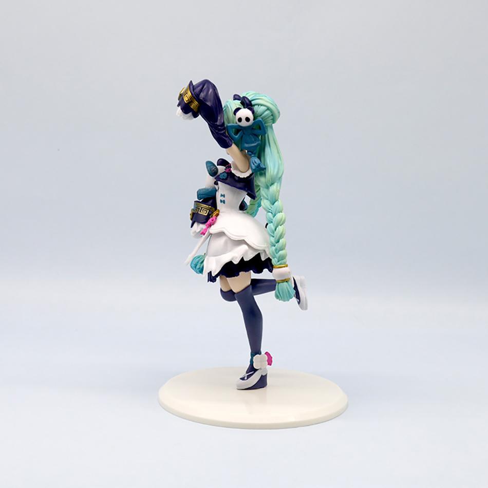 18cm Hatsune Miku Roztomilá Čínská Panda Styl Módní Akční Figurka Kawaii Dívka Model PVC Sběratelská Figurka Stolní Ozdoba