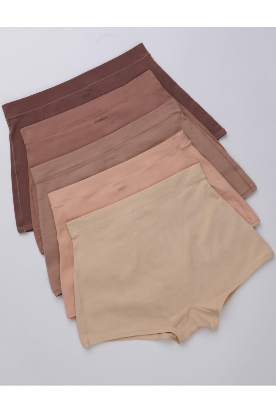 

Трусики-шортики brabrabra (85807) 4(L) різнокольорові кольору
