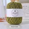 Blended Fiber Hand Knitting Yarn 1.2mm Crochet Yarn Durable Organza Yarn  Bags Hats Baskets