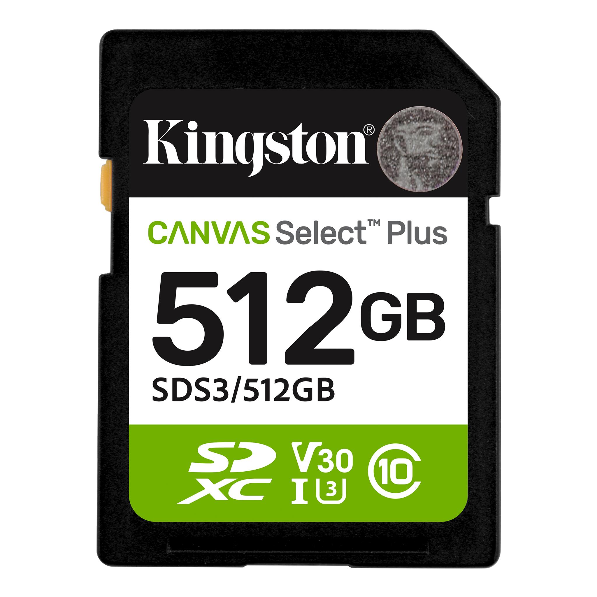 

Карта пам’яті Kingston SD 64G 100MB/s Read 512G/256G/128G SDXC Canvas Select Plus Class 10 UHS-I U1 V10 U3 V30 Карта пам’яті SDS2/64GB/128GB/256GB/512GB 512GB