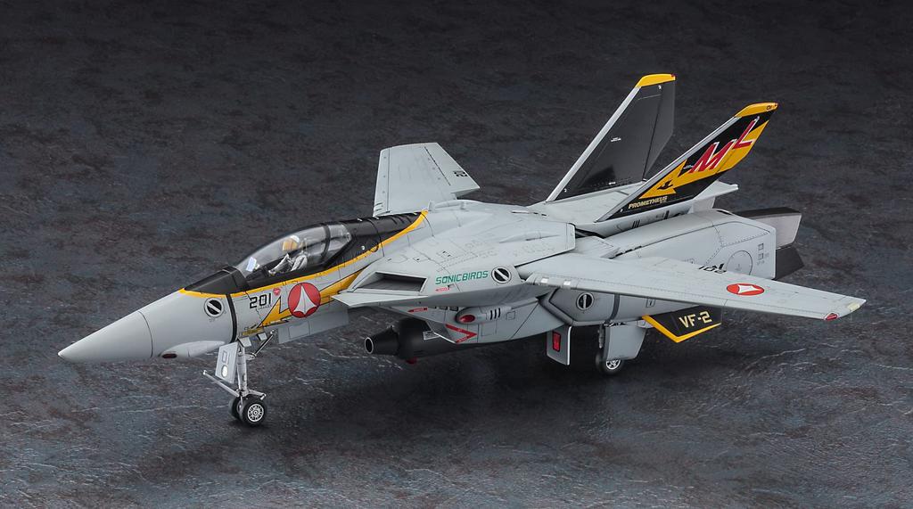 Hasegawa Macross Valkyrie Sonic Birds Scale Plastic Model Kit 65875 VF-1A VF-2 1/48