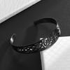 Men Women Catholic San Benito Cross Jesus Stainless Steel Bracelet Religious Jewelry Fashion Amulet Gift for