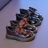 Flache Mädchenschuhe mit Schleifen-Detail Weiche Sohle Loafer-Stil Kinder 4-12 Jahre