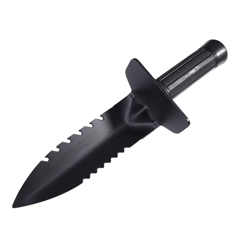 

Портативная маленькая походная лопата с короткой ручкой из оцинкованного железа, лопата для бэкпекинга, гладкая поверхность, садовая, для выживания, для рыбалки, для копания 1