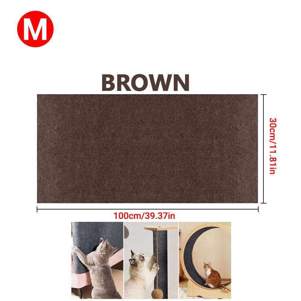 Anti Cat Scratch Sofa Cat Crawling Mat Grinding Climbing Frame Sofa Protection Self-adhesive Carpet Cats Scratch Board Cats Toys