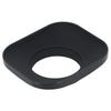 Haoge 39mm Square Metal Lens Hood with Shade Design and Cap for 39mm Lenses of and other 39mm filter thread LH-B39T Screw-In Canon, Nikon, Sony,