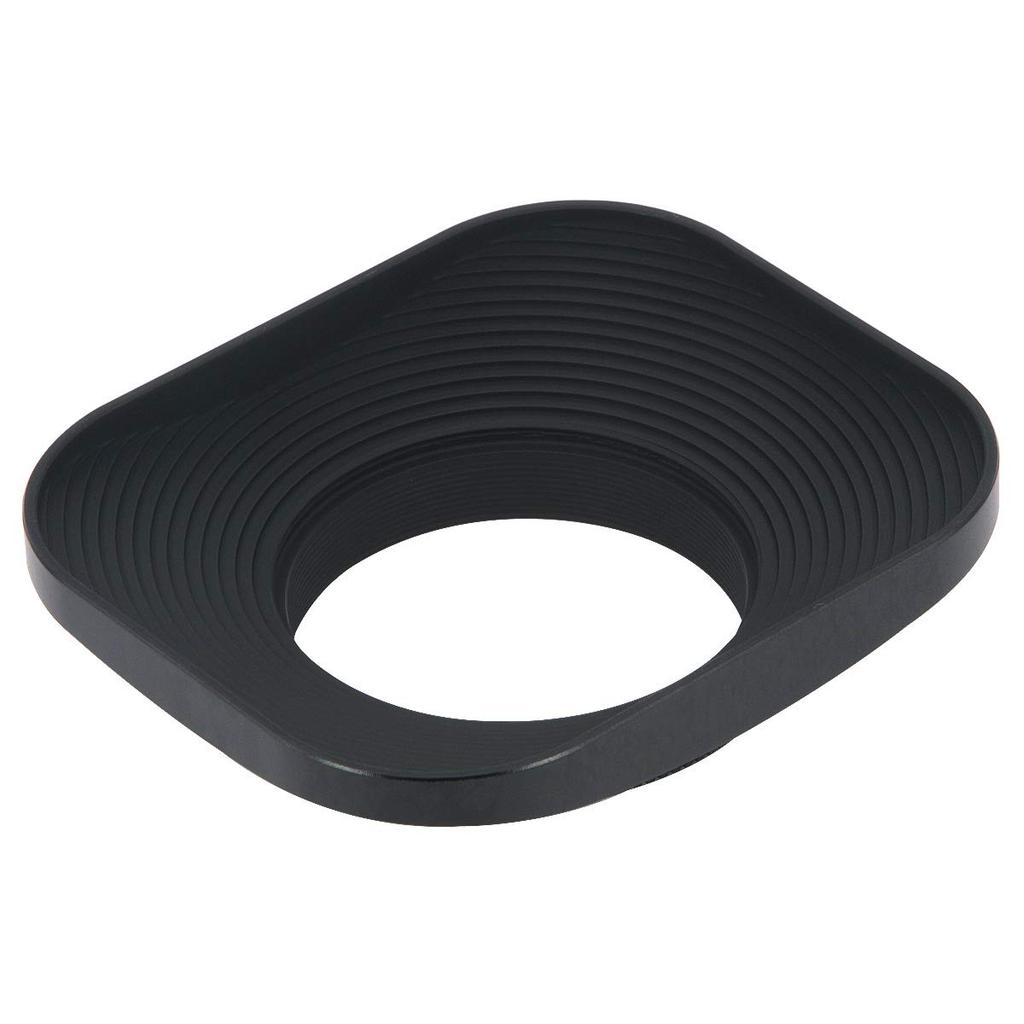 Haoge 39mm Square Metal Lens Hood with Shade Design and Cap for 39mm Lenses of and other 39mm filter thread LH-B39T Screw-In Canon, Nikon, Sony,