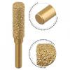Złota główka diamentowa frezowa 6mm okrągły trzpień 8/10/13/15/20/25mm diament