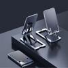Aluminum Phone Stand Angle Height Adjustable Phone Tablet Support Mount Desk Phone Holder Shockproof Desktop Holder
