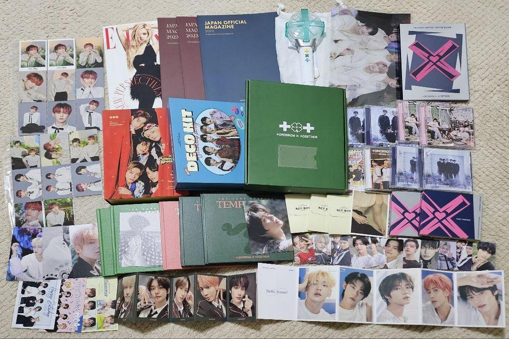 [USED] TXT Bulk Sale Album Goods Penlight CD