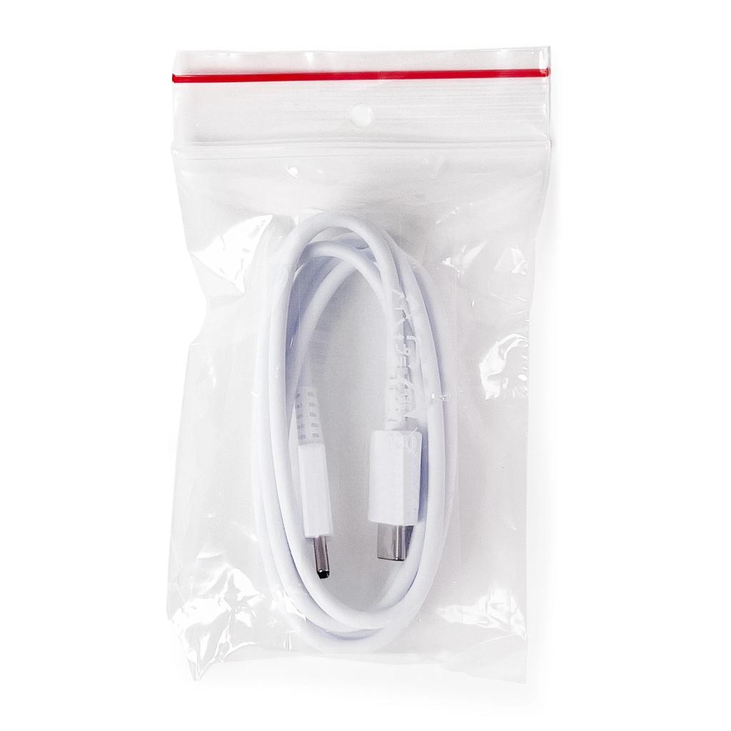 Kabel Samsung Ep-Dx310Jwe Usb-C - Usb-C 3A 1.8M (Bulk - Opakowanie Zastępcze) - Biały