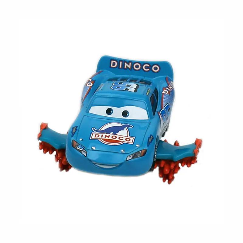 Disney Pixar Car 2 Lightning McQueen Finn McMissile Luigi Guido Sheriff Mater Flo 1:55 Die Cast Metal Alloy Children's Toy Car