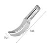 1-5pc Stainless Watermelon Slicer Cutter Non-Slip Handle Melon Fruit Slicer Digger Tool Kitchen Gadgets for Pineapple Cantaloupe