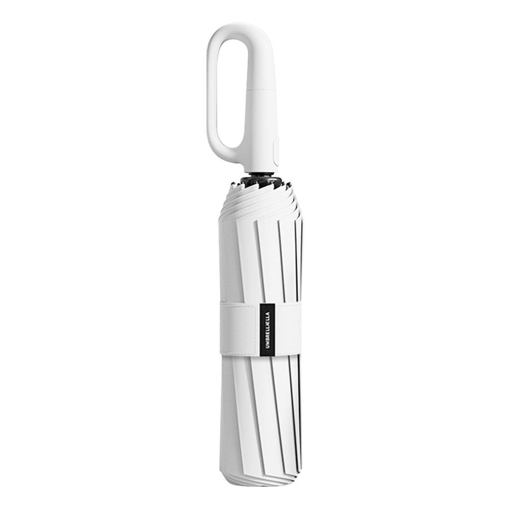 Auto Folding Umbrellas With Rings Buckle High-density Sunscreen Umbrellas For Outdoor Travel