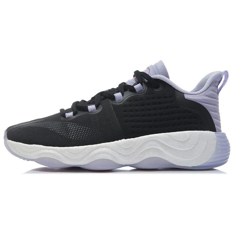 Li Ning Wujie 3 Lightweight Low Top Casual Shoes Women's Black AFPR030-2