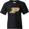 Purdue Golden P Logo T-shirt