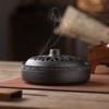 Ceramic Large Incense Burner Household Fireproof Lid Tray Indoor Incense Burner Retro High-quality Aroma Diffuser Decoration