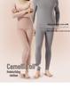 German Velvet Warm Lace Round Neck Underwear Set: Fleece-Lined, Heat-Generating for Men & Women