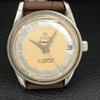 TITONI AIRMASTER TITOFLEX VINTAGE HAND-WINDING SWISS MENS BEIGE WATCH a705144-1