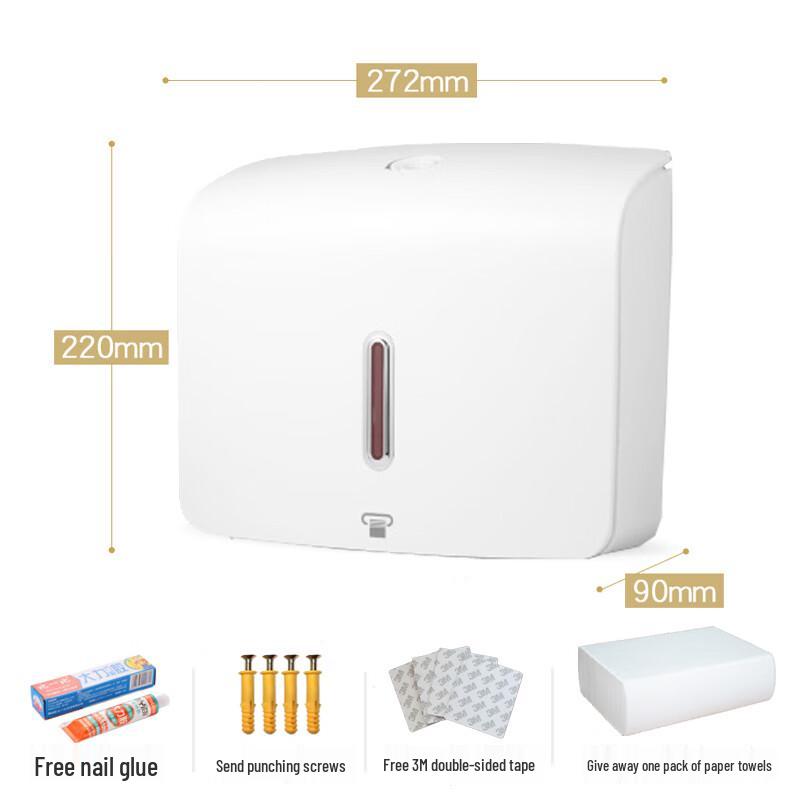 Wall-Mounted Waterproof Hand Towel Dispenser