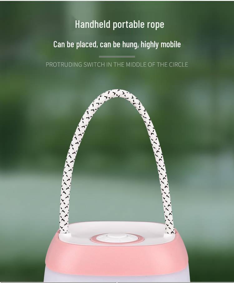 Portable LED Camping Lantern - Outdoor Tent & Campsite Light, Small Hanging/Household Night & Atmosphere Light