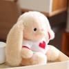 Cute Lop-eared Bunny Doll Plush Toy Little White Rabbit Doll Comfort Doll Couple Rabbit Birthday Gift