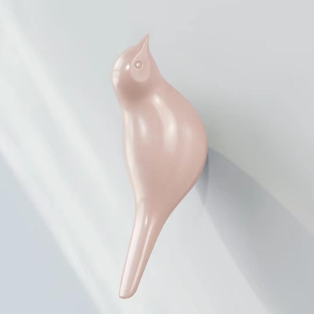 Modern 3D Creative Bird Wall Hook Cute Wall Hanger Bird Resin Wall Hook  Bathroom