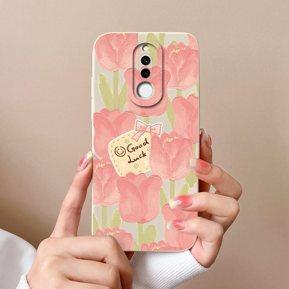 Case For Xiaomi Redmi 8 8A Pro Cute Astronaut Liquid Silicone Phone Shell Camera Lens Protection Back Cover For Redmi8 8 A 8APro