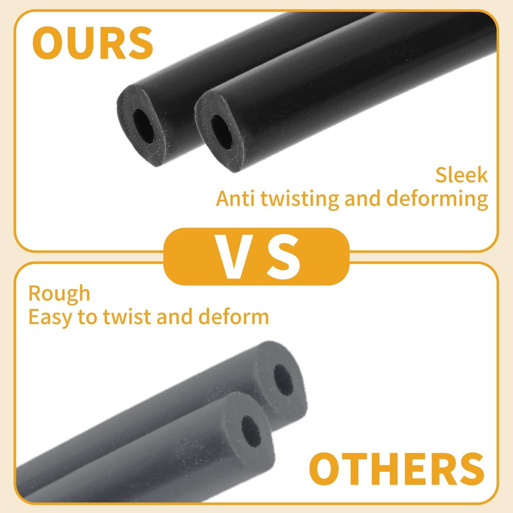 Partuto 1pc 130PSI Max Pressure Universal Silicone Vacuum Tube Hose Car Auto Vacuum Line