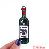 Pink Letter Patch DIY Summer Vibes Embroidered Patches Iron On Patches For Clothing Thermoadhesive Patches Cartoon Sew Bagdes