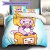 LankyBox  Pattern Bedding Quilt Set  Home Decoration  Gift (1 * duvet cover + 2 * pillowcase  without core)