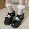 2024 Women Bow Sandals 2024 Summer High Heels Mary Jane Shoes New 2024 Slingbacks Platform Sexy Dress Pumps Party Mujer Zapatillas