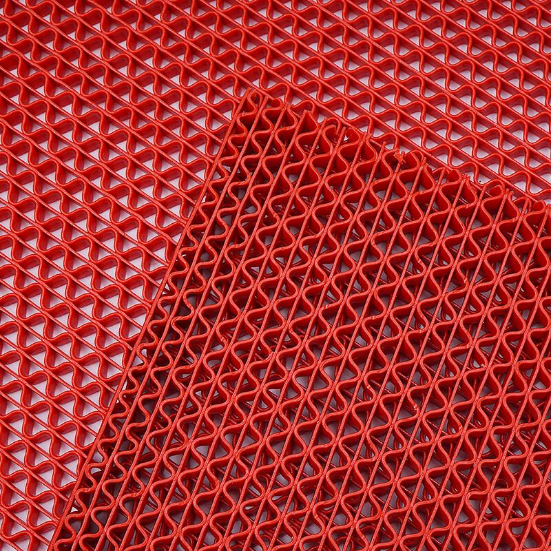 OPV 4.5mm Outdoor Non-slip Hollow Grid Plastic Mat