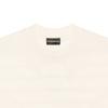 Emporio Armani Ss24 Solid Logo Jacquard Crew Neck Short Sleeve T-Shirt Men Tops White 3D1T94-1JWZZ-0154
