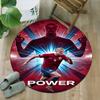 1pc Haaland5 Carpet, Round Rug, Comfortable, Suitable for Entryways, Living Rooms, Office, And Bedrooms, Christmas Decoration