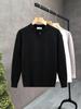 2025 Trendy Autumn/Winter Knitwear: Solid Color, Versatile Mature Style, Thin & Casual Loose Sweater