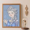 Diamond Painting Set Elsa Frozen Home Decor Craft, Perfect Handmade DIY Gift Idea