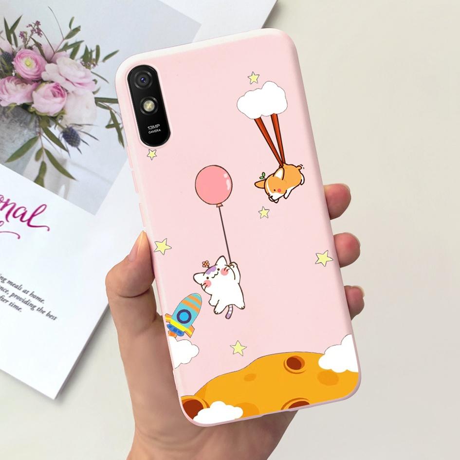 Für Xiaomi Redmi 9A 9AT Hülle Süßer Astronaut Schmetterling Weiches Silikon Handy Rückseite Für Xiaomi Redmi 9i Sport Redmi9a Hüllen