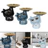 Statue Storage Tray Standing Resin Animal Sculpture Crafts Tabletop Countertop Shelf