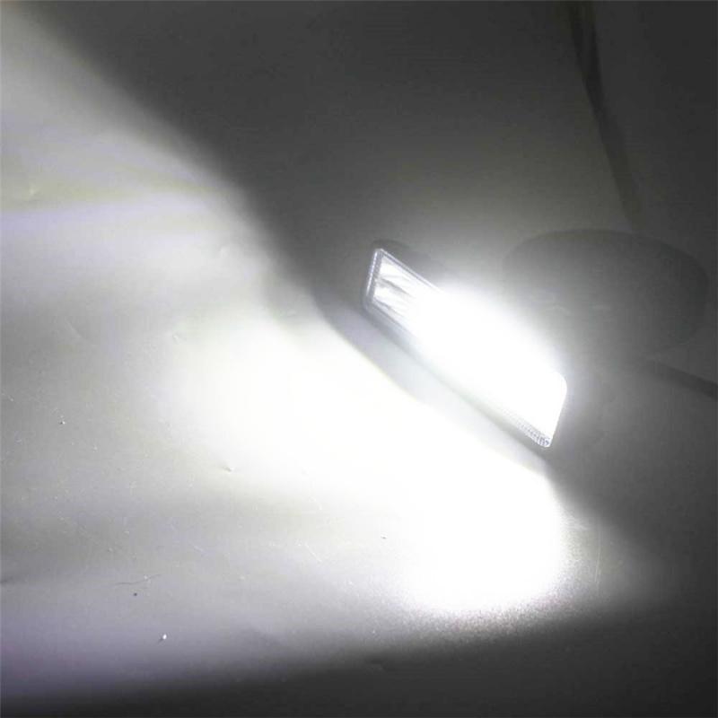 1Pc 72W Spot Led Off-Road Work Light 12V For Boat Truck Driving Atv Ute 4Wd Suv