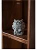 Chinese Stone Lion Pair Fengshiye Desktop Ornament & Bonsai Fish Tank Decoration