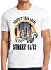 Support Your Local Street Cats Meme Movie Anime Funny Gift Tee T Shirt M911