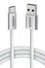 Anker Zolo Cable White USB-C & USB-A 1.8m