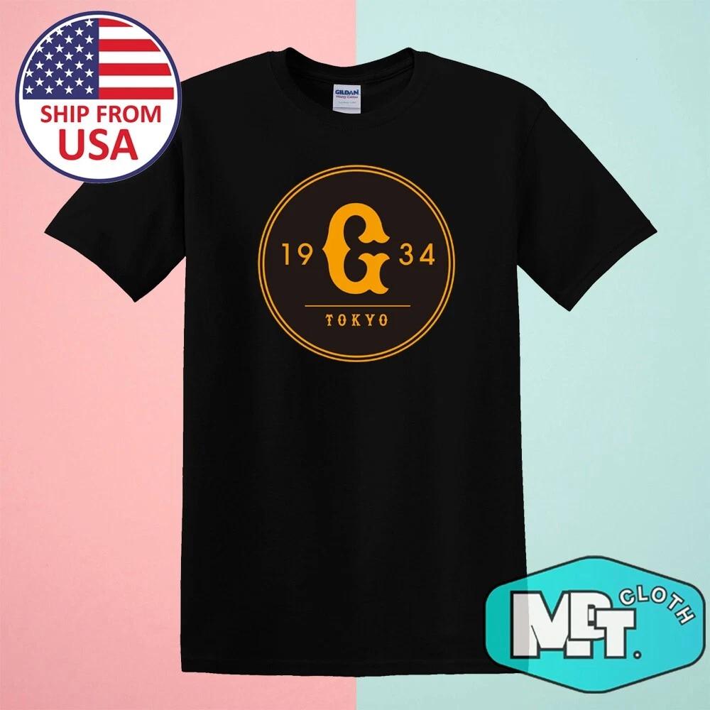 Yomiuri Giants Tokyo Nippon Men s Black Size S-5XL 2XL