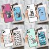 Cute Cartoon Chinchilla Phone Case For iPhone 15 14 13 12 11 16 Pro Max Plus Mini 7 8 X XS Max XR Back Cover Shell