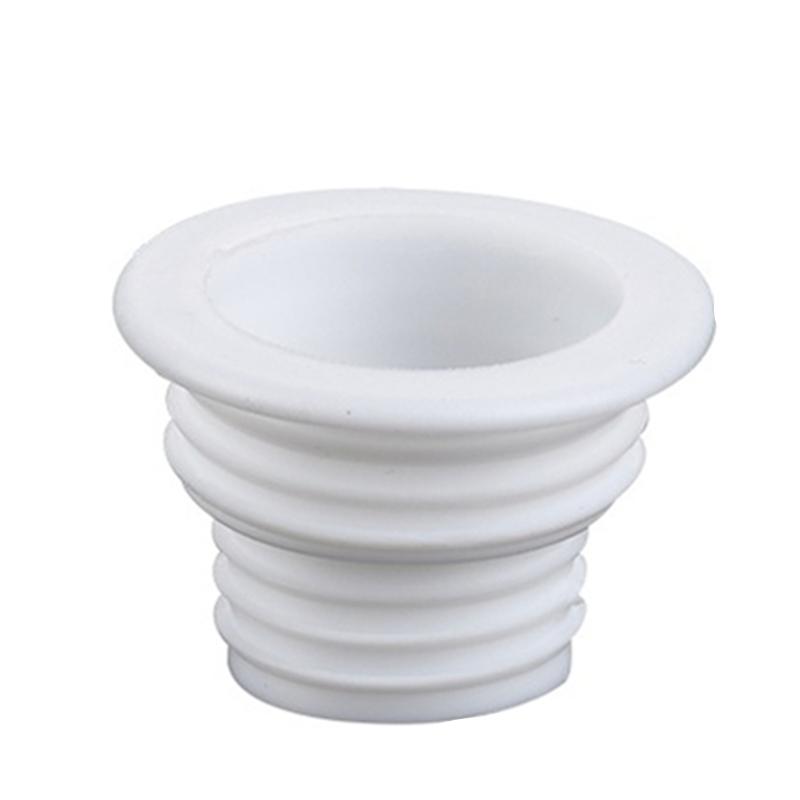 1pcs Drain Pipe Leak-proof Sealing Gasket Rubber Pipe Hose Prevent Dripping Leakage Plug Kitchen Pipe Deodorant Sealing Plug