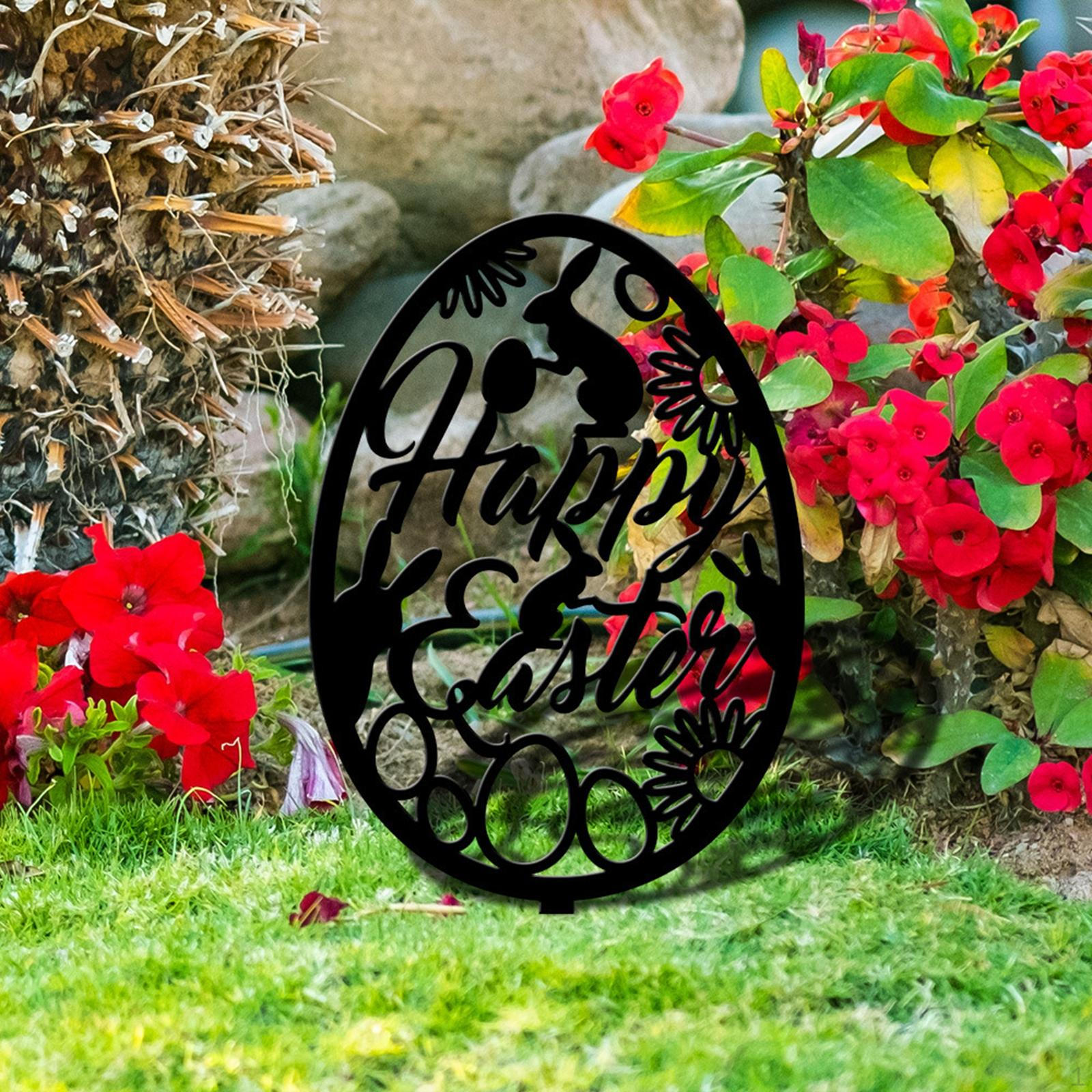 

Acrylic Bunny Yard Stakes ,Crafts Ornament Supplies ,Sculpture, Lawn Decor, Silhouette Outdoor