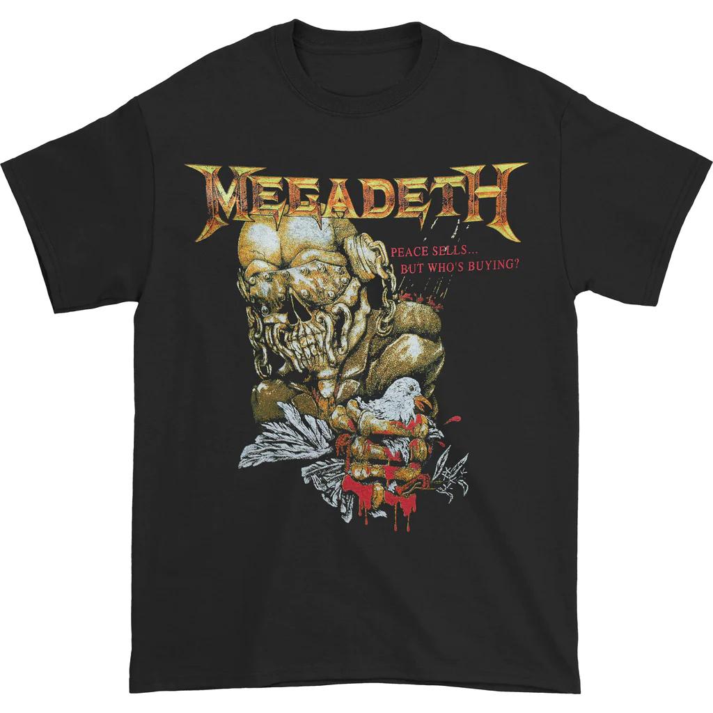 Heavy Metal Rock Punk Style European and American Street Vintage Retro Men s and Women s Loose Short-sleeved T-shirt Trend 4XL